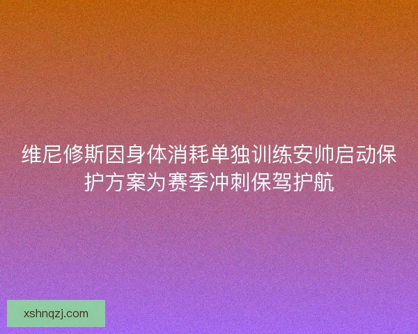 维尼修斯因身体消耗单独训练安帅启动保护方案为赛季冲刺保驾护航 维尼修斯因身体消耗单独训练安帅启动保护方案为赛季冲刺保驾护航
